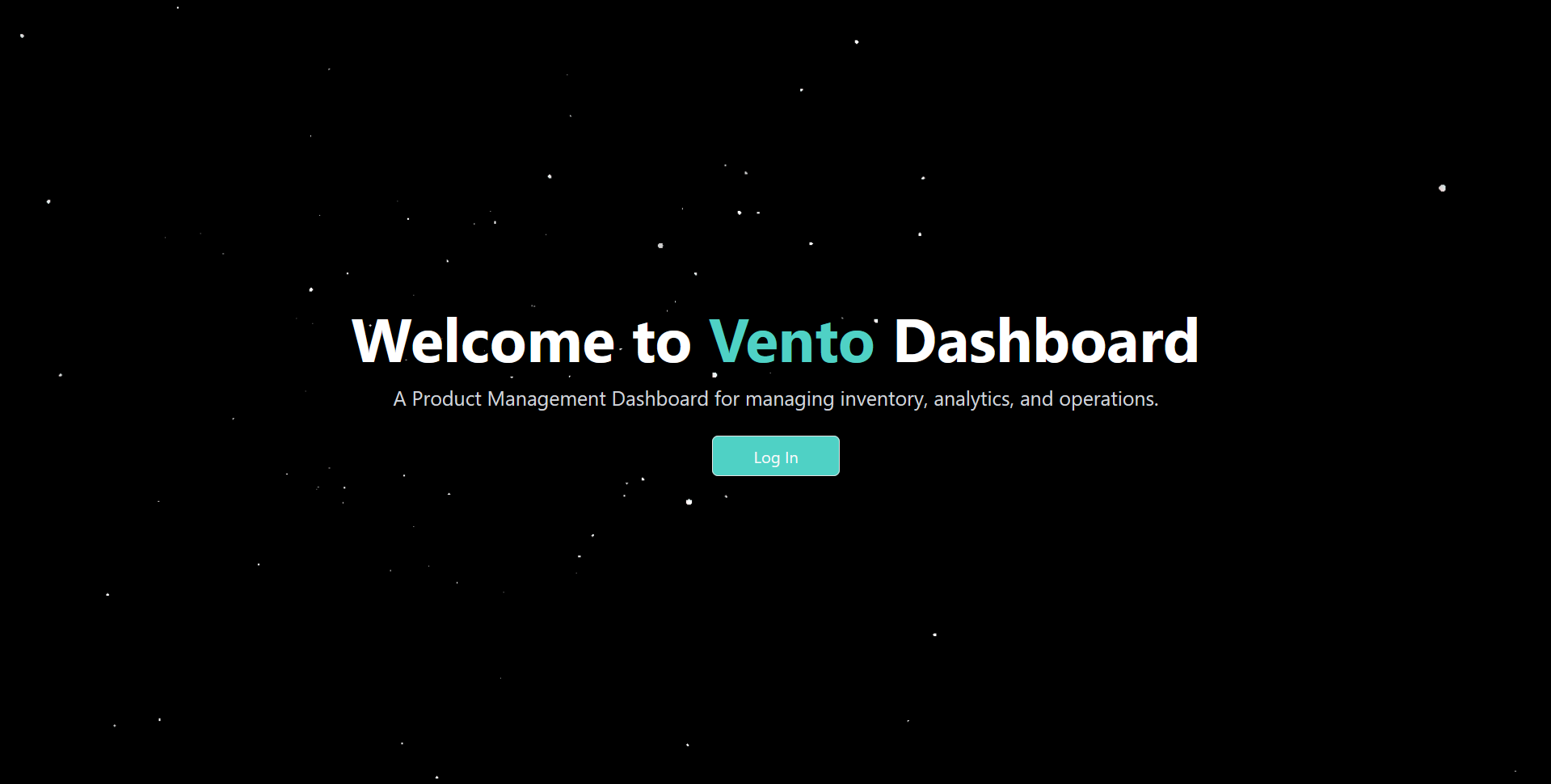 Vento Dashboard